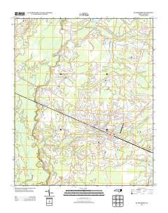 Bladenboro North Carolina Historical topographic map, 1:24000 scale, 7.5 X 7.5 Minute, Year 2013