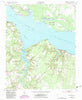 Blounts Bay North Carolina Historical topographic map, 1:24000 scale, 7.5 X 7.5 Minute, Year 1953
