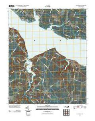Blounts Bay North Carolina Historical topographic map, 1:24000 scale, 7.5 X 7.5 Minute, Year 2010