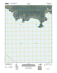 Bluff Point North Carolina Historical topographic map, 1:24000 scale, 7.5 X 7.5 Minute, Year 2010