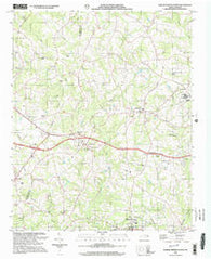 Boiling Springs North North Carolina Historical topographic map, 1:24000 scale, 7.5 X 7.5 Minute, Year 2002