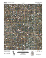 Boiling Springs North North Carolina Historical topographic map, 1:24000 scale, 7.5 X 7.5 Minute, Year 2010