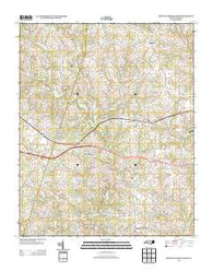 Boiling Springs North North Carolina Historical topographic map, 1:24000 scale, 7.5 X 7.5 Minute, Year 2013