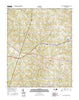 Boiling Springs North North Carolina Current topographic map, 1:24000 scale, 7.5 X 7.5 Minute, Year 2016