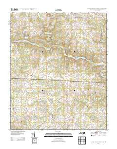 Boiling Springs South North Carolina Historical topographic map, 1:24000 scale, 7.5 X 7.5 Minute, Year 2013
