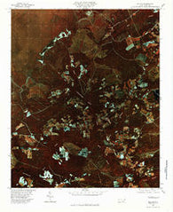 Bolivia North Carolina Historical topographic map, 1:24000 scale, 7.5 X 7.5 Minute, Year 1980