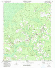 Bolivia North Carolina Historical topographic map, 1:24000 scale, 7.5 X 7.5 Minute, Year 1990