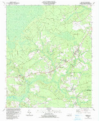 Bolivia North Carolina Historical topographic map, 1:24000 scale, 7.5 X 7.5 Minute, Year 1990