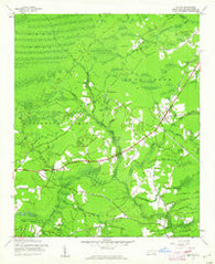 Bolivia North Carolina Historical topographic map, 1:24000 scale, 7.5 X 7.5 Minute, Year 1943