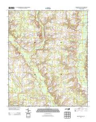 Bonnetsville North Carolina Historical topographic map, 1:24000 scale, 7.5 X 7.5 Minute, Year 2013