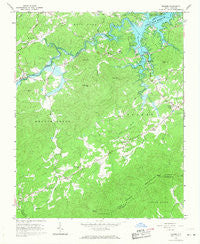 Boomer North Carolina Historical topographic map, 1:24000 scale, 7.5 X 7.5 Minute, Year 1966