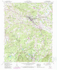 Boone North Carolina Historical topographic map, 1:24000 scale, 7.5 X 7.5 Minute, Year 1959
