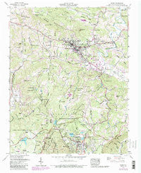 Boone North Carolina Historical topographic map, 1:24000 scale, 7.5 X 7.5 Minute, Year 1959