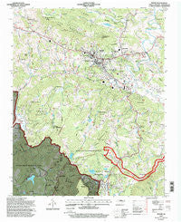 Boone North Carolina Historical topographic map, 1:24000 scale, 7.5 X 7.5 Minute, Year 1994
