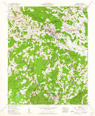 Boone North Carolina Historical topographic map, 1:24000 scale, 7.5 X 7.5 Minute, Year 1959