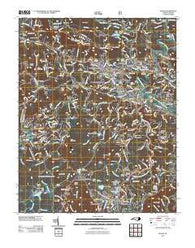 Boone North Carolina Historical topographic map, 1:24000 scale, 7.5 X 7.5 Minute, Year 2011
