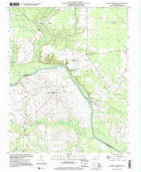 Boones Crossroads North Carolina Historical topographic map, 1:24000 scale, 7.5 X 7.5 Minute, Year 1997