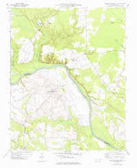 Boones Crossroads North Carolina Historical topographic map, 1:24000 scale, 7.5 X 7.5 Minute, Year 1974