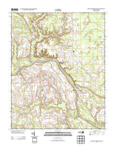 Boones Crossroads North Carolina Historical topographic map, 1:24000 scale, 7.5 X 7.5 Minute, Year 2013