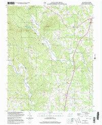Bottom North Carolina Historical topographic map, 1:24000 scale, 7.5 X 7.5 Minute, Year 2000