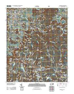 Brevard North Carolina Historical topographic map, 1:24000 scale, 7.5 X 7.5 Minute, Year 2011