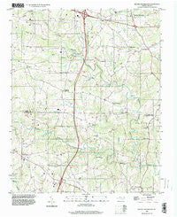 Brooks Crossroads North Carolina Historical topographic map, 1:24000 scale, 7.5 X 7.5 Minute, Year 1996