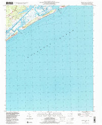 Browns Inlet North Carolina Historical topographic map, 1:24000 scale, 7.5 X 7.5 Minute, Year 1997