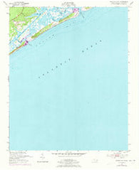 Browns Inlet North Carolina Historical topographic map, 1:24000 scale, 7.5 X 7.5 Minute, Year 1952