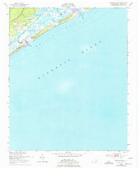 Browns Inlet North Carolina Historical topographic map, 1:24000 scale, 7.5 X 7.5 Minute, Year 1952