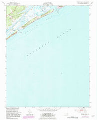 Browns Inlet North Carolina Historical topographic map, 1:24000 scale, 7.5 X 7.5 Minute, Year 1952