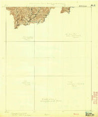 Bryson North Carolina Historical topographic map, 1:62500 scale, 15 X 15 Minute, Year 1933