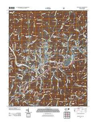 Bryson City North Carolina Historical topographic map, 1:24000 scale, 7.5 X 7.5 Minute, Year 2011
