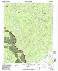 Buffalo Cove North Carolina Historical topographic map, 1:24000 scale, 7.5 X 7.5 Minute, Year 1994