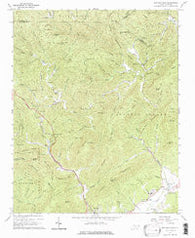 Buffalo Cove North Carolina Historical topographic map, 1:24000 scale, 7.5 X 7.5 Minute, Year 1967