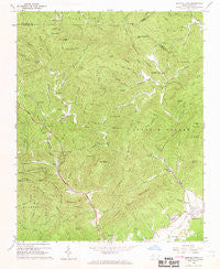 Buffalo Cove North Carolina Historical topographic map, 1:24000 scale, 7.5 X 7.5 Minute, Year 1967