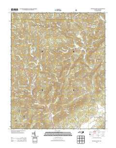 Buffalo Cove North Carolina Historical topographic map, 1:24000 scale, 7.5 X 7.5 Minute, Year 2013