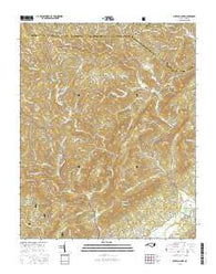 Buffalo Cove North Carolina Current topographic map, 1:24000 scale, 7.5 X 7.5 Minute, Year 2016