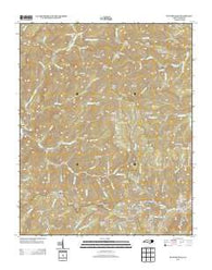 Bunches Bald North Carolina Historical topographic map, 1:24000 scale, 7.5 X 7.5 Minute, Year 2013