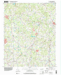Bunn West North Carolina Historical topographic map, 1:24000 scale, 7.5 X 7.5 Minute, Year 1998