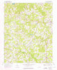 Bunn West North Carolina Historical topographic map, 1:24000 scale, 7.5 X 7.5 Minute, Year 1968
