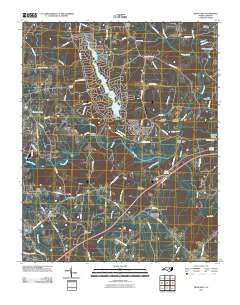 Bunn East North Carolina Historical topographic map, 1:24000 scale, 7.5 X 7.5 Minute, Year 2010