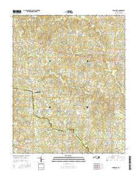 Bunn West North Carolina Current topographic map, 1:24000 scale, 7.5 X 7.5 Minute, Year 2016