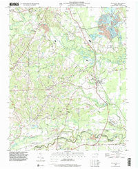 Bunnlevel North Carolina Historical topographic map, 1:24000 scale, 7.5 X 7.5 Minute, Year 1997