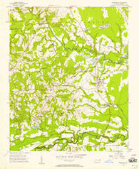 Bunnlevel North Carolina Historical topographic map, 1:24000 scale, 7.5 X 7.5 Minute, Year 1956