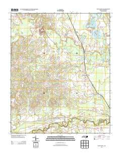 Bunnlevel North Carolina Historical topographic map, 1:24000 scale, 7.5 X 7.5 Minute, Year 2013