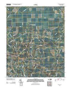Bunyan North Carolina Historical topographic map, 1:24000 scale, 7.5 X 7.5 Minute, Year 2010