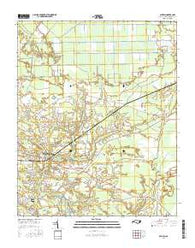 Bunyan North Carolina Current topographic map, 1:24000 scale, 7.5 X 7.5 Minute, Year 2016