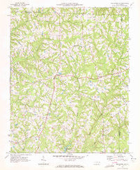 Burlington NE North Carolina Historical topographic map, 1:24000 scale, 7.5 X 7.5 Minute, Year 1969