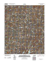 Burlington NE North Carolina Historical topographic map, 1:24000 scale, 7.5 X 7.5 Minute, Year 2011