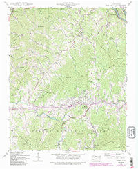 Burnsville North Carolina Historical topographic map, 1:24000 scale, 7.5 X 7.5 Minute, Year 1939